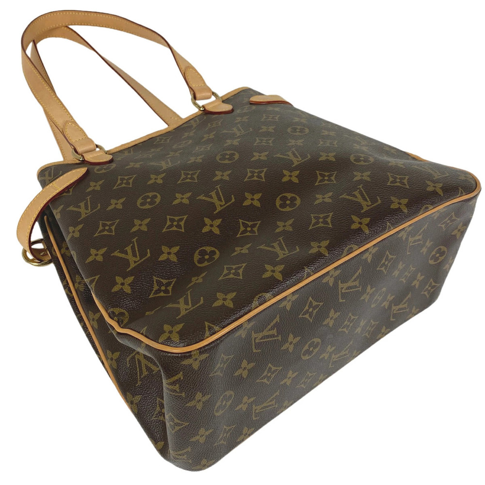 Louis Vuitton Vertical Batignolles Bag Shoulder Brown Monogram Tote